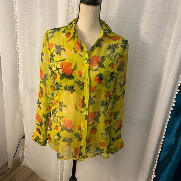 Equipment femme 100% silk blouse, S - Picture 1 of 6